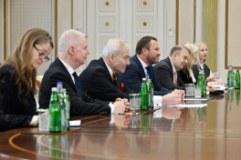 Президент Азербайджана принял главу МИД Эстонии