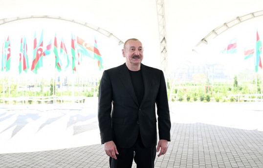 Президент Ильхам Алиев