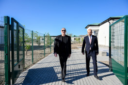 Президент Ильхам Алиев принял участие в открытиях второго этапа села Агалы и села Мамедбейли Зангиланского района-ОБНОВЛЕНО 