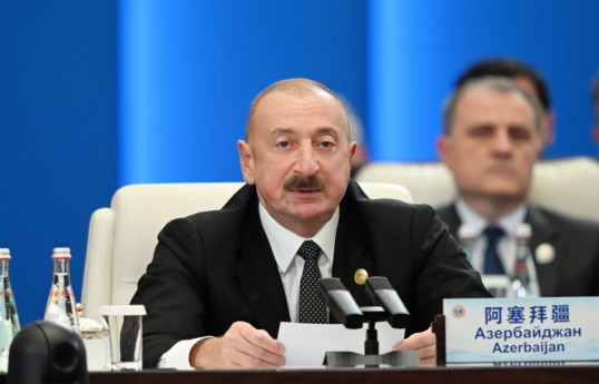 Президент Ильхам Алиев