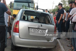 В ДТП в Агдаме пострадали 4 человека