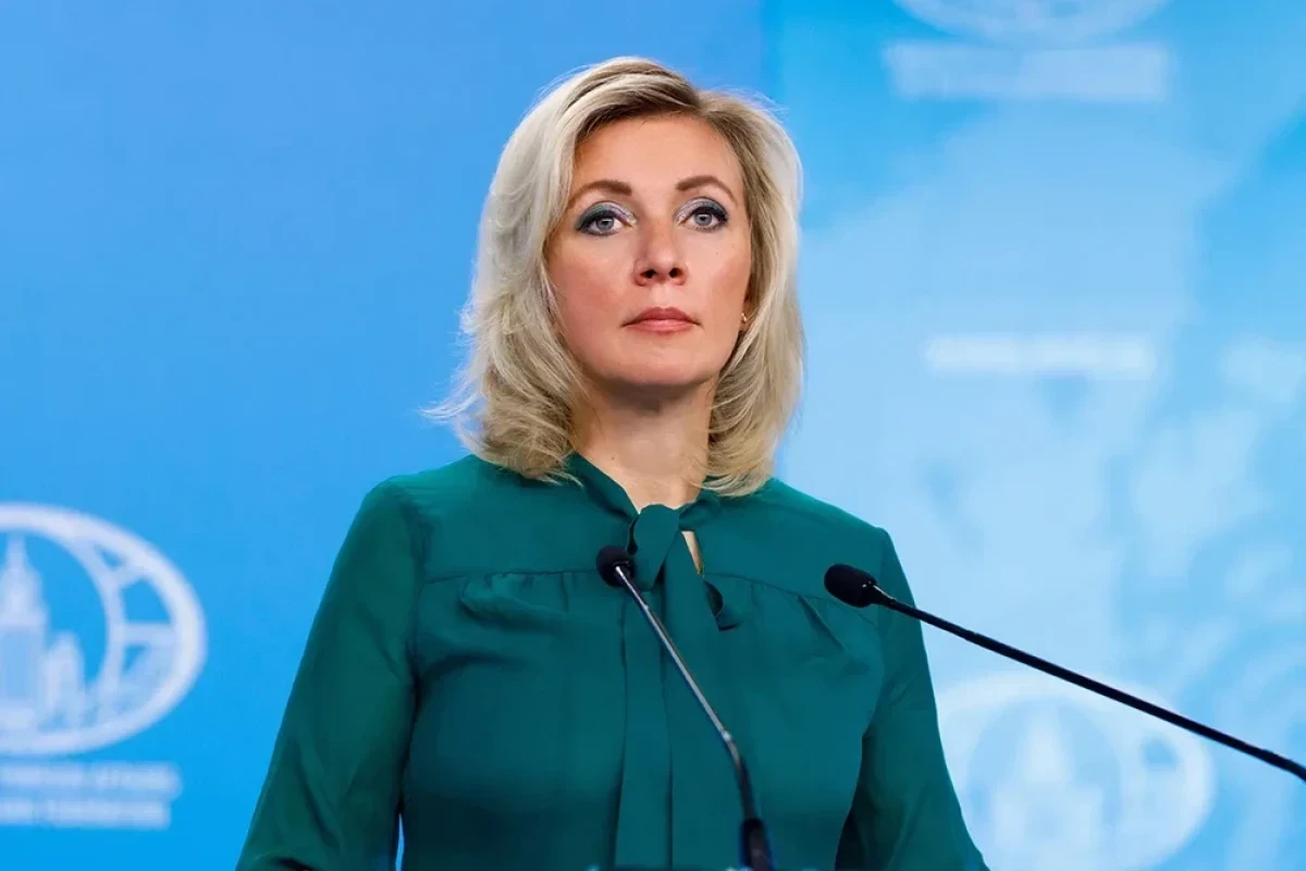 официальный представитель МИД РФ Мария Захарова