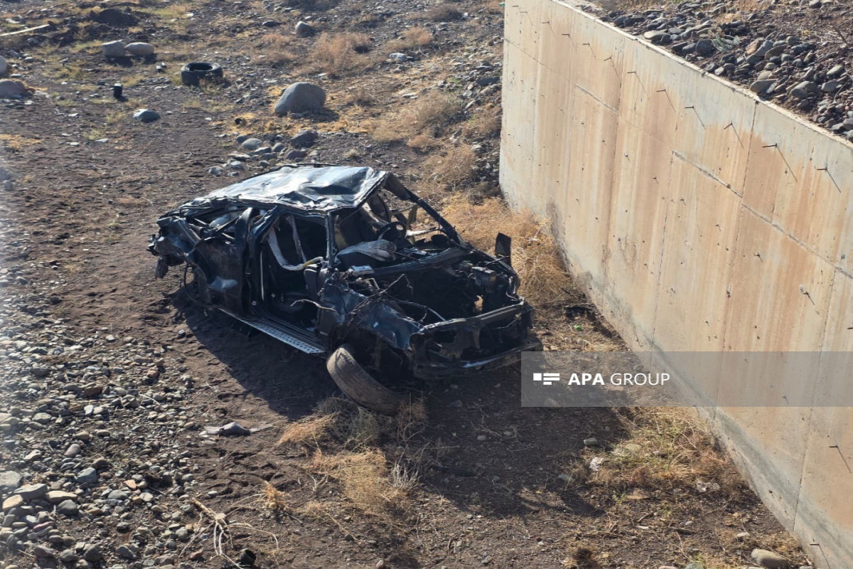 В ДТП в Азербайджане погибли 4 полицейских-ФОТО -ОБНОВЛЕНО-1 