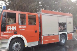 В Хырдалане произошел пожар в многоэтажном доме-ВИДЕО 