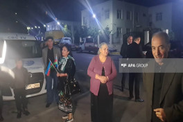 Очередная группа переселенцев прибыла в город Кяльбаджар, им вручены ключи от квартир-ОБНОВЛЕНО-1 -ВИДЕО 