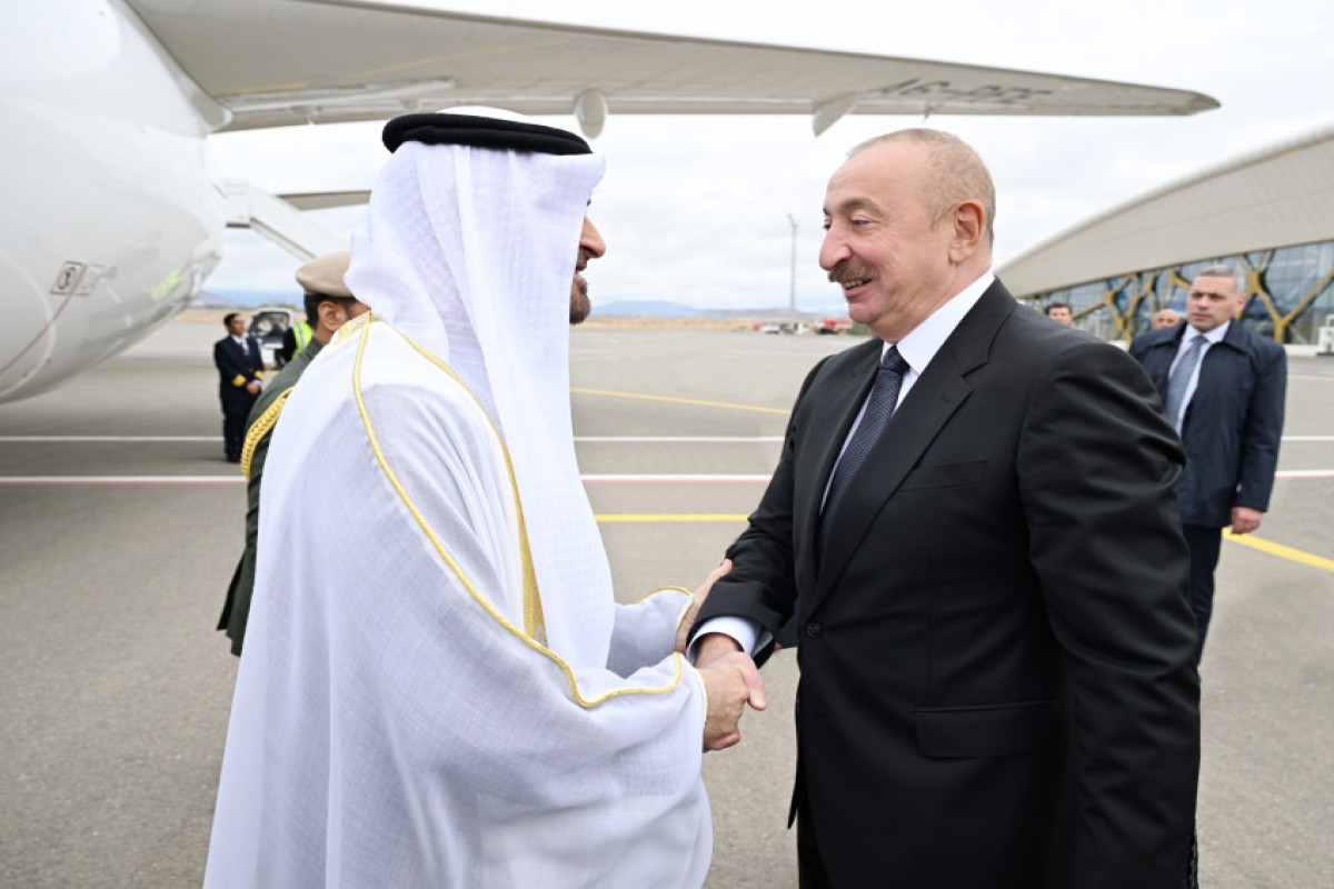 Президент ОАЭ прибыл в Физули