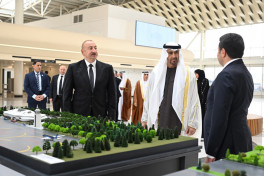 Президент ОАЭ прибыл в Физули