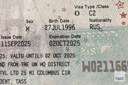 Журналисты пула Лаврова получили визы США с ограничением передвижения