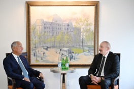 Президент Азербайджана встретился в Нью-Йорке с Президентом Португалии
