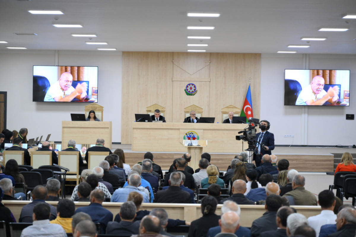 В суде были представлены признания Манвела Григоряна в связи с преступлениями против азербайджанцев