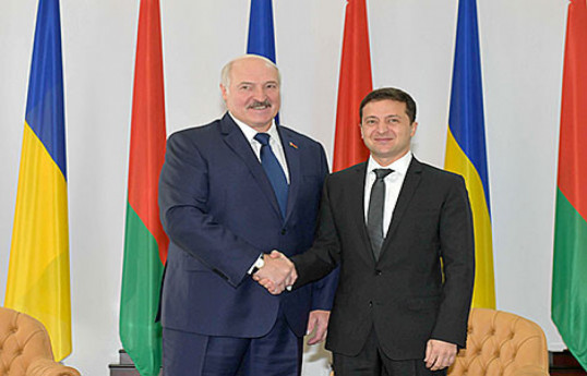 Александр Лукашенко, Владимир Зеленский