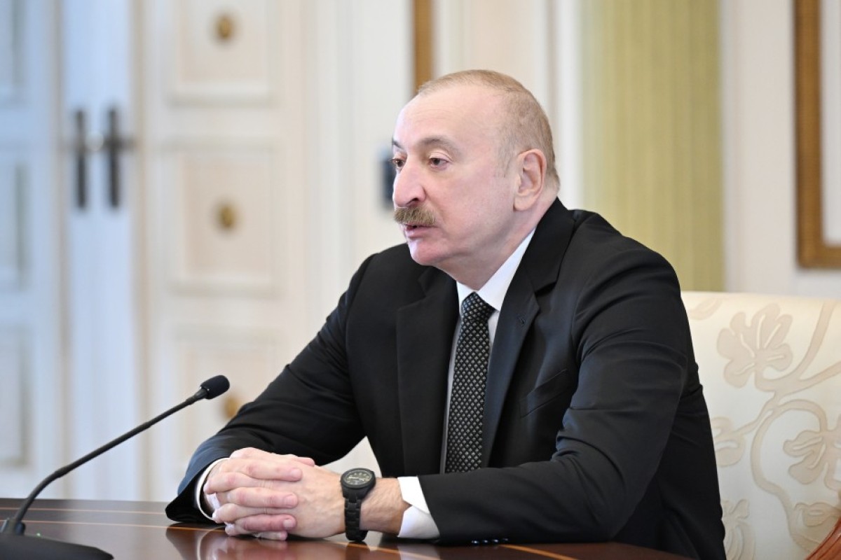Президент Ильхам Алиев