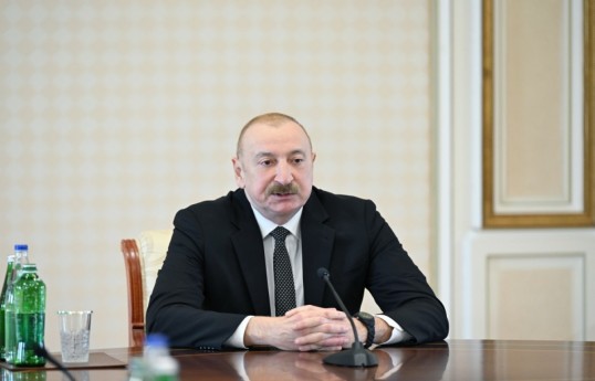 Президент Ильхам Алиев