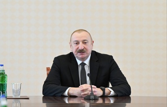 Президент Ильхам Алиев