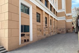 Здание Киноцентра «Низами» подверглось вандализму, ведется расследование-ФОТО -ОБНОВЛЕНО 