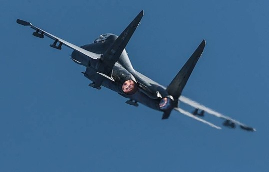 Су-30 потерпел аварию при тренировочном полете в Крыму