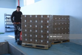 Гуманитарный конвой, отправленный из Азербайджана, пересёк границу и направился в Иран-ФОТО -ВИДЕО -ОБНОВЛЕНО 