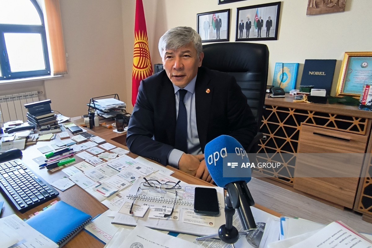 Посол Кыргызстана в Азербайджане Максат Мамытканов