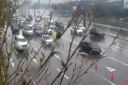 ЦИУТ: Из-за дождливой погоды движение транспорта затруднилось, образовались заторы-СПИСОК -ФОТО 