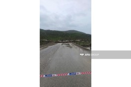 Сель разрушил мост в Сиязане-ФОТО -ОБНОВЛЕНО 