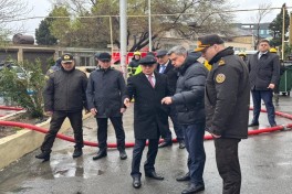 Кямаледдин Гейдаров ознакомился с проводимыми в Кешля мерами безопасности