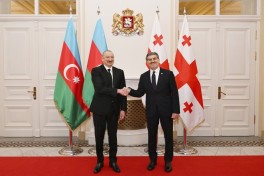 Состоялась встреча один на один Президента Ильхама Алиева с Президентом Грузии Михаилом Кавелашвили - ОБНОВЛЕНО 