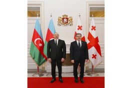 Состоялась встреча один на один Президента Ильхама Алиева с Президентом Грузии Михаилом Кавелашвили - ОБНОВЛЕНО 