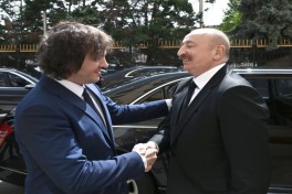 Состоялась встреча один на один Президента Ильхама Алиева с Премьер-министром Грузии Ираклием Кобахидзе