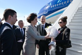 Президент Азербайджана прибыл с государственным визитом в Грузию
