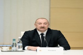 Состоялась встреча в расширенном составе Президента Ильхама Алиева с Премьер-министром Грузии Ираклием Кобахидзе