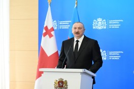 Президент Азербайджана и Премьер-министр Грузии выступили с заявлениями для прессы - ВИДЕО-ОБНОВЛЕНО-1 