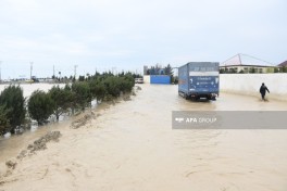 МЧС проводит эвакуационные работы  в селе Ситалчай Хызинского района - ФОТО 