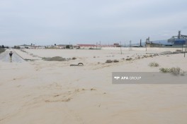 МЧС проводит эвакуационные работы  в селе Ситалчай Хызинского района - ФОТО 