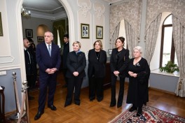 Мехрибан Алиева ознакомилась в Тбилиси с Музеем азербайджанской культуры имени Мирзы Фатали Ахундова-ФОТО 