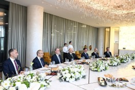 Дан ланч в честь Президента Азербайджанской Республики