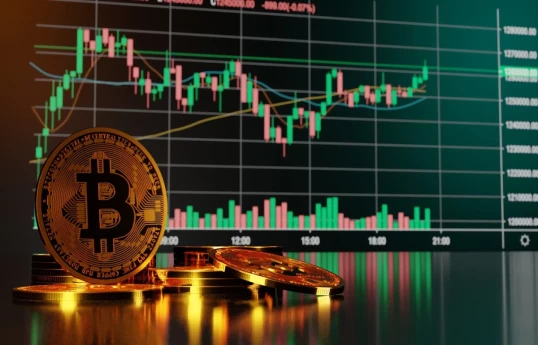 На криптовалютной бирже наблюдалось относительное снижение