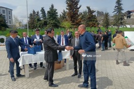 Переселившимся в город Ходжавенд жителям вручены ключи от квартир-ОБНОВЛЕНО-1-ФОТО 