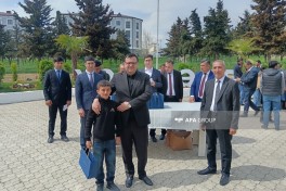 Переселившимся в город Ходжавенд жителям вручены ключи от квартир-ОБНОВЛЕНО-1-ФОТО 