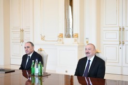 Президент Ильхам Алиев принял генерального прокурора Верховного суда Турции