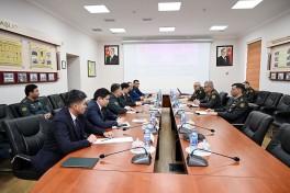 Замминистра обороны Казахстана прибыл в Азербайджан