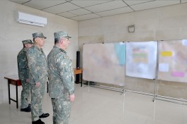 В Азербайджанской Армии проводятся тактические учения с боевой стрельбой