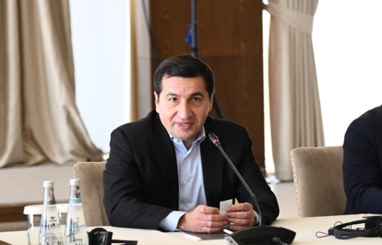 Помощник Президента Азербайджана — заведующий отделом по вопросам внешней политики Администрации Президента Хикмет Гаджиев