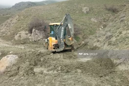 В селе Айдынкенд Губинского района произошёл оползень-ФОТО 