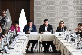 Хикмет Гаджиев  в рамках инициативы «Мост мира» встретился в Габале с представителями Азербайджана и Армении-ФОТО-ВИДЕО 