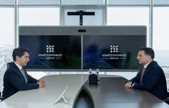 Генеральный директор Azerconnect Group Эмиль Масимов встретился с победителем конкурса «Yüksəliş»