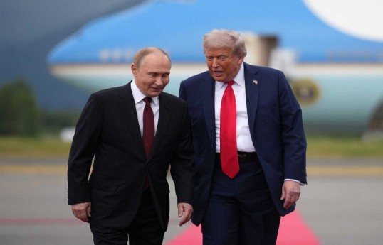 Президент России Владимир Путин и президент США Дональд Трамп