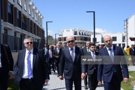 Члены Азербайджано-российской межправкомиссии ознакомились со строительно-восстановительными работами в Зангилане - ФОТО 