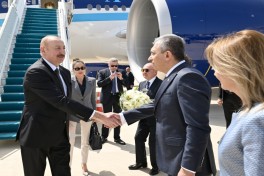 Президент Азербайджана Ильхам Алиев прибыл в Турцию с рабочим визитом