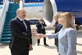 Президент Азербайджана Ильхам Алиев прибыл в Турцию с рабочим визитом