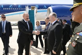 Президент Азербайджана Ильхам Алиев прибыл в Турцию с рабочим визитом